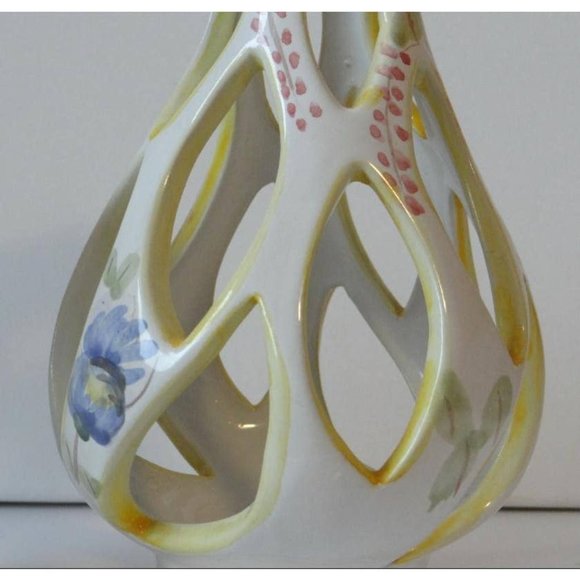 Ceramic Lamp,Hand made and painted in Portugal , Collection piece - Picture 9 of 10